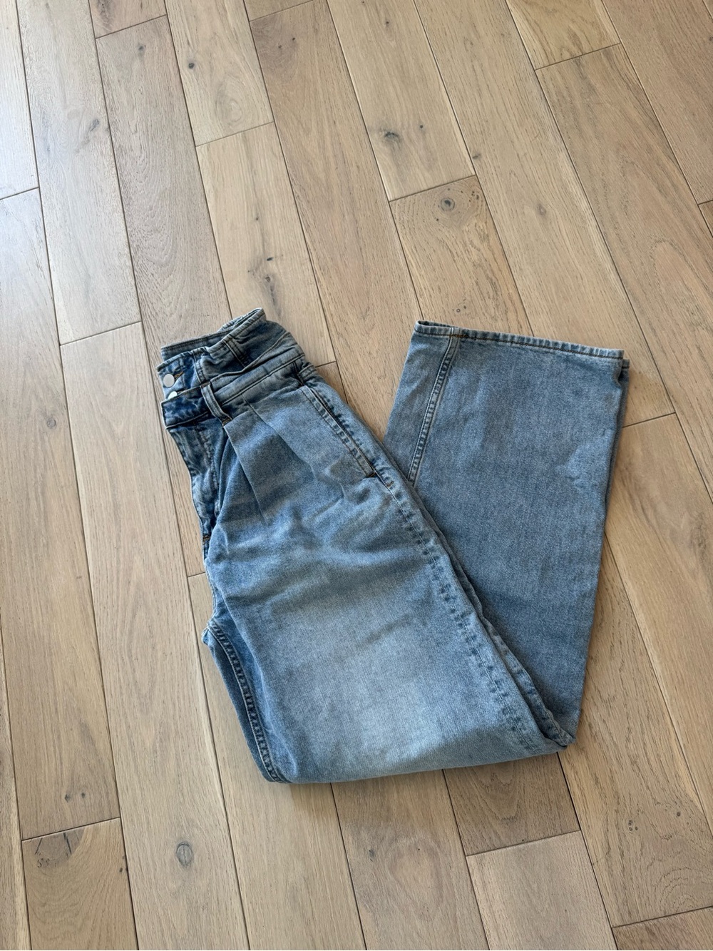 DRIFTWOOD High Rise Vintage Wash Blue Jeans